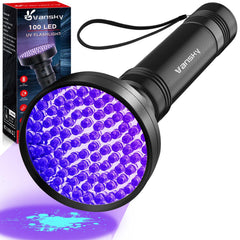 Vansky Lámpara UV 395nm ultra brillante para inspecciones rápidas en casa.