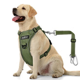 Arnés VavoPaw de seguridad para coche con malla transpirable, ideal para paseos cómodos.