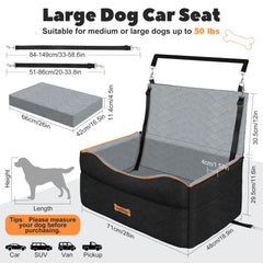 Asiento VavoPaw para perro mediano, cojín espeso para mayor comodidad.