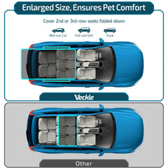 Veckle funda para SUV con ajuste universal facilita instalación sin complicaciones.