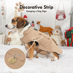 Vecomfy cazadora-perro-forro-fleece-calido: abriga con suavidad en días fríos.