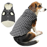 Vecomfy capucha ajustable en abrigo para perros grandes, aporta calidez