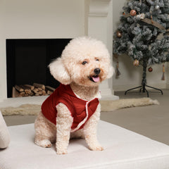 Vecomfy sudadera para perro agujero para correa en el cuello.