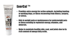 Vedco Enercal tubo 4.25 onzas, dosificación precisa y conveniente.