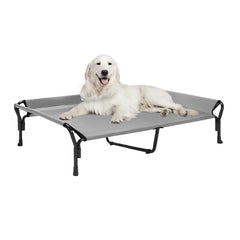 Cama Veehoo para perros con baranda, seguridad al dormir y descanso estable