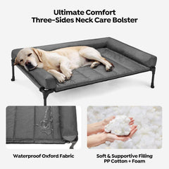 Base antideslizante de Veehoo para cama de perro estable.