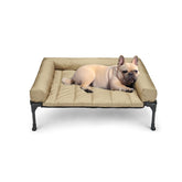 Cama de perro elevada Veehoo, tamaño 32x25, para uso cómodo dentro o fuera.