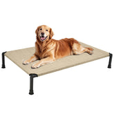 Cama para perro Veehoo elevada 41x27 ofrece descanso cómodo y seco.