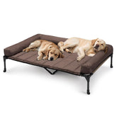 Cama para perros elevadas Veehoo con dimensiones grandes para razas grandes.