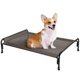 Veehoo cama perro elevadas con estructura de acero para uso exterior