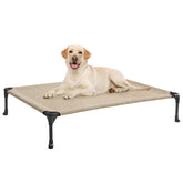 Cama para perros elevada Veehoo exterior con malla transpirable ideal para climas cálidos