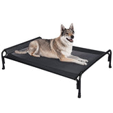 Veehoo cama para perro elevada exterior, descanso fresco para perros grandes.