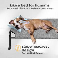Cama de perro Veehoo con malla transpirable para mayor frescura