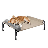 Cama para perros Veehoo con frente removible para mayor confort.
