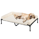 Cama ortopédica para perros Veehoo, 47x29, elevación estable para perros grandes.