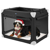 Jaula grande Veehoo para perros con uso interior o exterior.