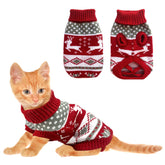 Vehomy sudadera navideña para perro con renos, ideal para salidas invernales