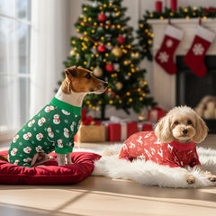 Vehomy pijama para perro con ciervo, ideal para eventos festivos