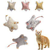 Veinbuty ratón catnip, pack de 3, estimula juego interior