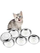 Tazones VENTION para gato poco profundos, conjunto de 6, favorecen comodidad de bigotes.