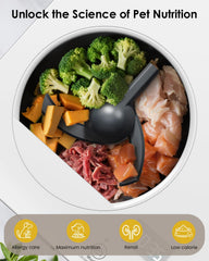 VEPOUYU Pet Fresh Meal Maker autolimpieza para facilitar limpieza