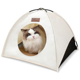 VERABE tent cueva gato, montaje cero para confort inmediato.