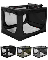 Veraste jaula plegable 33 pulgadas para perros medianos y grandes, ideal para viaje