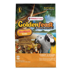 Versele-Laga Goldenfeast Indonesian Blend, bolsa de 1,36 kg, alimento variado para loros grandes.
