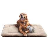 VERZEY cama para perro grande en jaula de 42 pulgadas, confort estable.