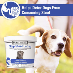 Vet Classics probióticos y enzimas para perros, apoyo digestivo suave.
