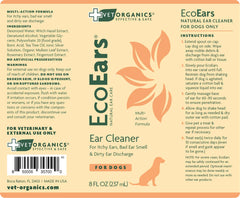 EcoEars de Vet Organics: envase seguro que facilita el cuidado continuo.