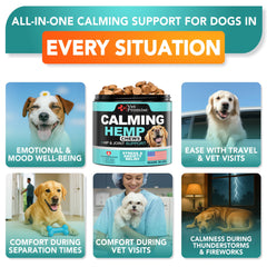 Vet Promise masticables calmantes para perro, ayuda a calmar la ansiedad diaria.
