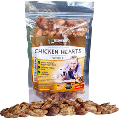 Vet Recommended: bolsa de corazones de pollo enteros en 5 onzas para premiar a tu mascota