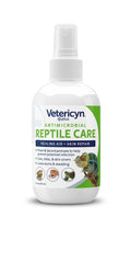 Vetericyn Plus alivio de quemaduras por lámpara en reptiles: uso seguro alrededor de ojos.