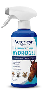 Bote de Vetericyn Plus gel rociable para heridas leves en mascotas.