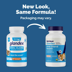 Vetnique Glandex: calabaza para digestión y salud intestinal.