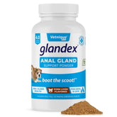 Vetnique Glandex: polvo para glándulas anales, favorece vaciado natural.