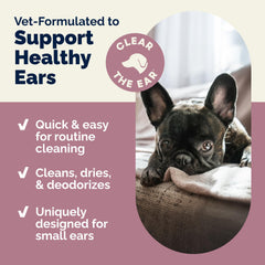 Aloe vera en Oticbliss calma la piel externa de la oreja.