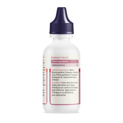 Vetnique Oticbliss: etiqueta del producto con indicaciones claras.