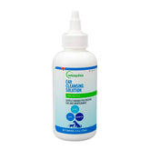 Vetoquinol botella de solución limpiadora para orejas de perros y gatos.
