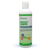 Vetoquinol Sebozole Champú botella: fórmula con Miconazol y Cloroxilenol para mascotas.