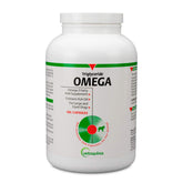 Vetoquinol Triglyceride Omega-3 para perros grandes mejora la piel y el pelaje.