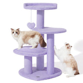 Vetreska arbol-gato de 40 pulgadas para interiores, ideal para trepar.