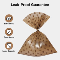 Bolsas Vetreska a prueba de fugas de grosor extra para mayor seguridad.