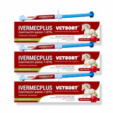 VETSORT Horse Paste Gel con sabor a manzana en jeringa prellena para facilitar la administración