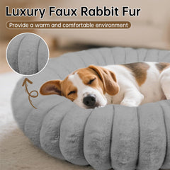 Vhen When cama dona para perros y gatos, arco de apoyo acogedor.