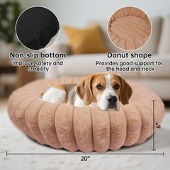 Vhen When Donut, borde elevado para soporte de cabeza y cuello durante el descanso.