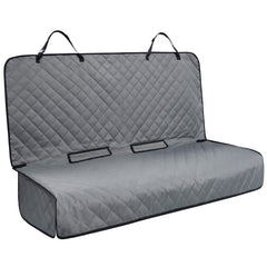 VIEWPETS protector-asiento-trasero-impermeable protege la tapicería de líquidos y suciedad.