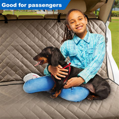 VIEWPETS protector asiento XL se adapta a SUVs y camionetas grandes.