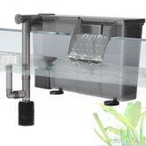 VILLNO filtro colgante acuario frontal, ideal para tanques 15-40 galones.
